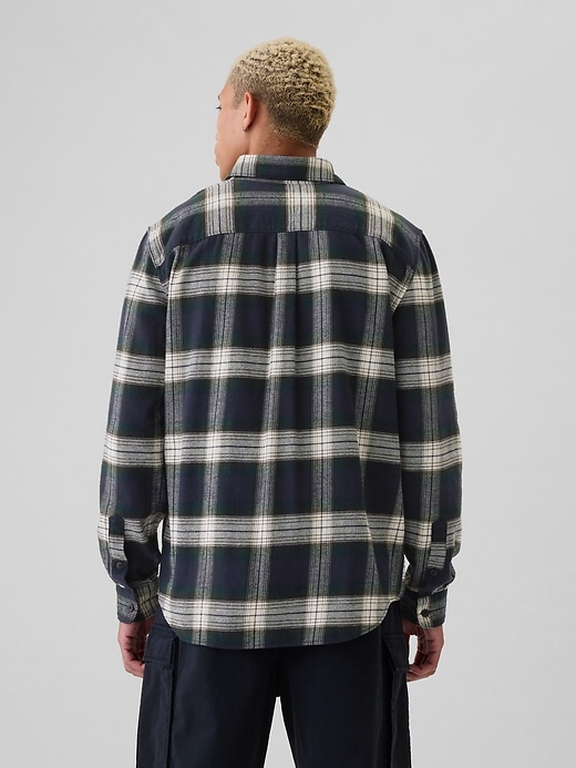 Image number 2 showing, Organic Cotton Flannel Shirt