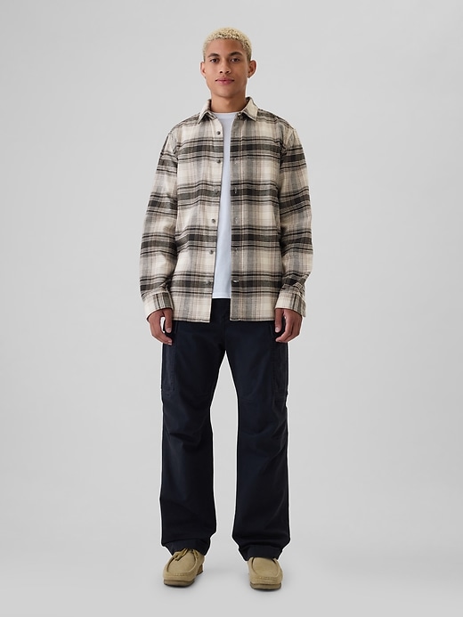 Image number 3 showing, Organic Cotton Flannel Shirt