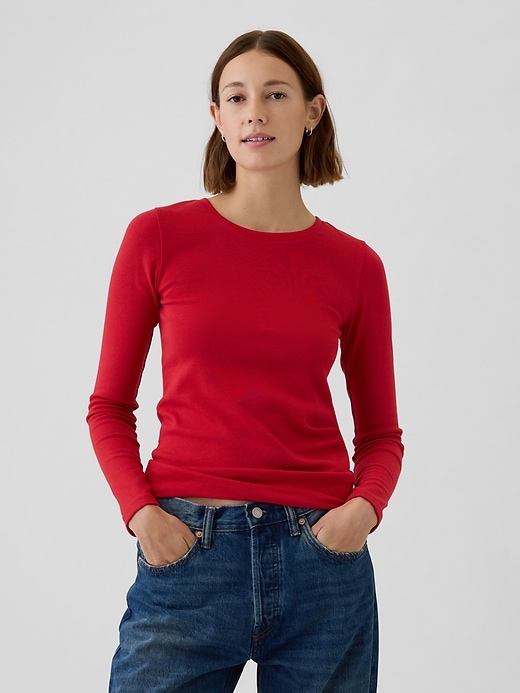 Image number 1 showing, Modern Crewneck T-Shirt