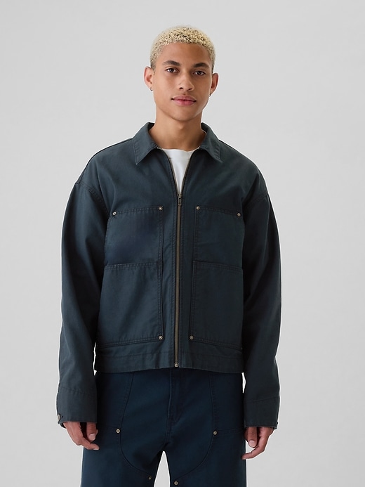 Image number 1 showing, Canvas Chore Jacket