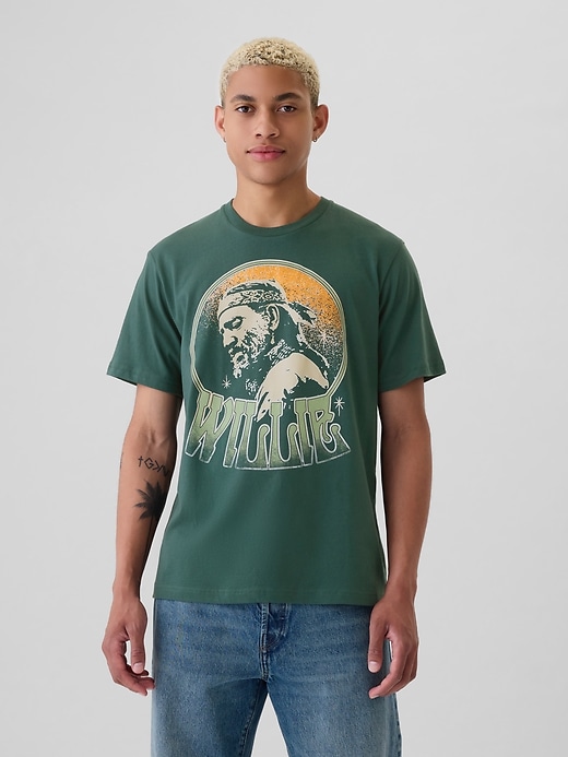 Image number 1 showing, Willie Nelson Graphic T-Shirt