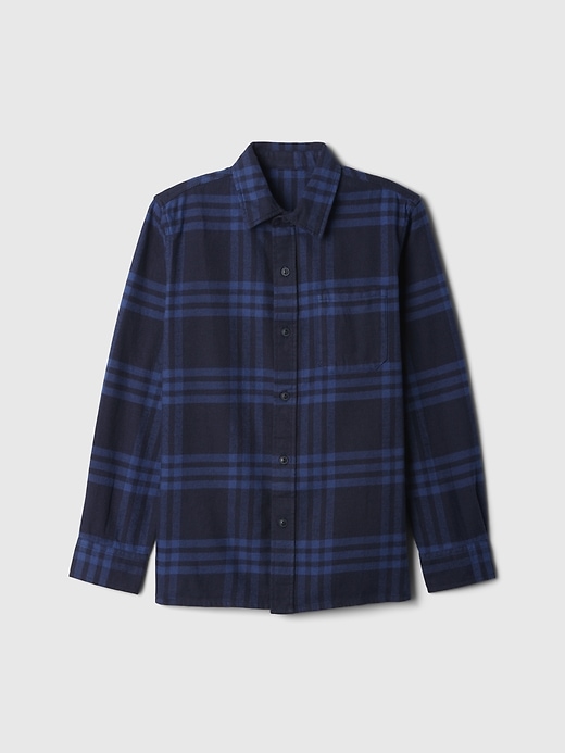 Image number 5 showing, Kids Organic Cotton Flannel Shirt