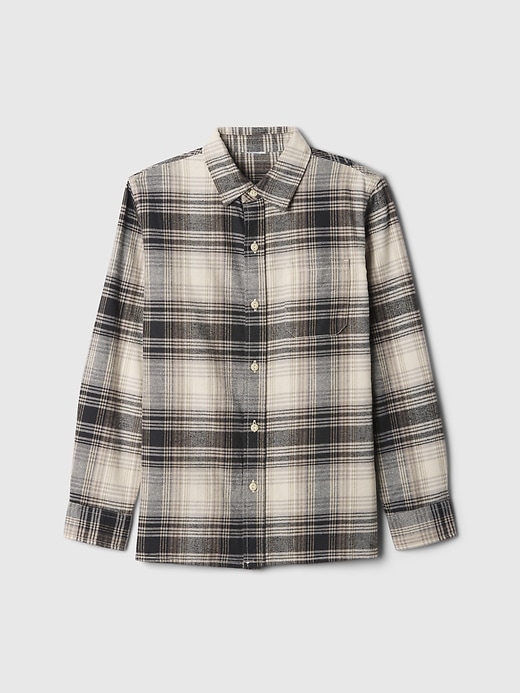 Image number 5 showing, Kids Organic Cotton Flannel Shirt