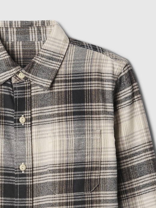 Image number 4 showing, Kids Organic Cotton Flannel Shirt