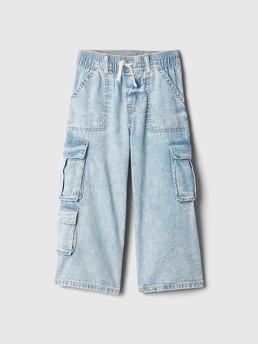 Image number 1 showing, babyGap Pull-On Cargo Baggy Jeans