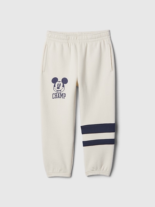 Image number 1 showing, Gap × Disney Baby Vintage Soft Varsity Joggers