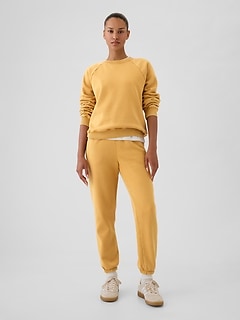 Yellow gap jogging suit sale