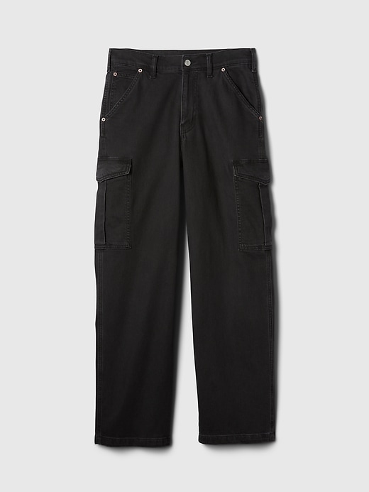 Image number 7 showing, Mid Rise &#39;90s Loose Cargo Jeans