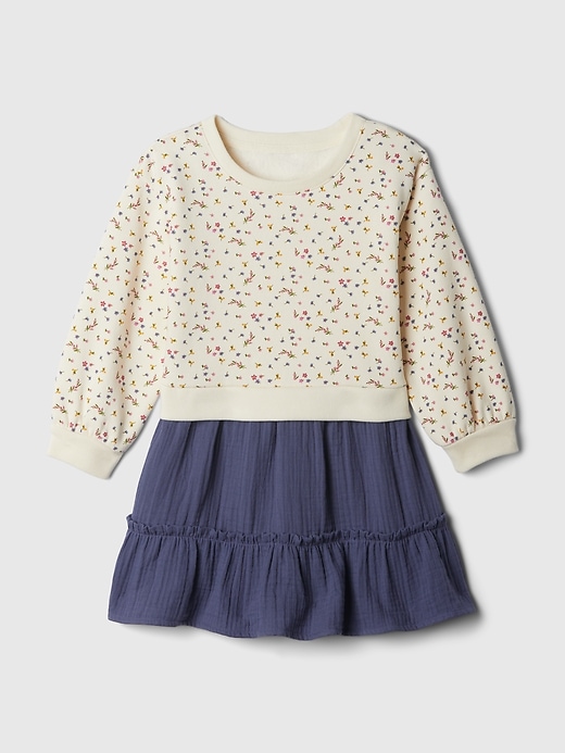 Image number 3 showing, babyGap 2-in-1 Sweatshirt Dress