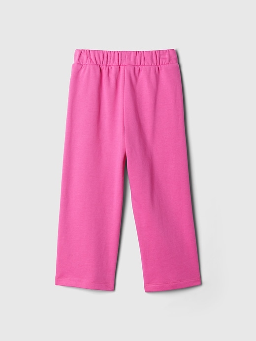 Image number 2 showing, babyGap Vintage Soft Wide-Leg Logo Sweatpants