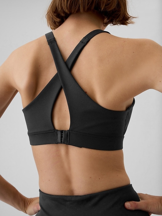 Image number 4 showing, GapFit Power High Impact Racerback Sports Bra