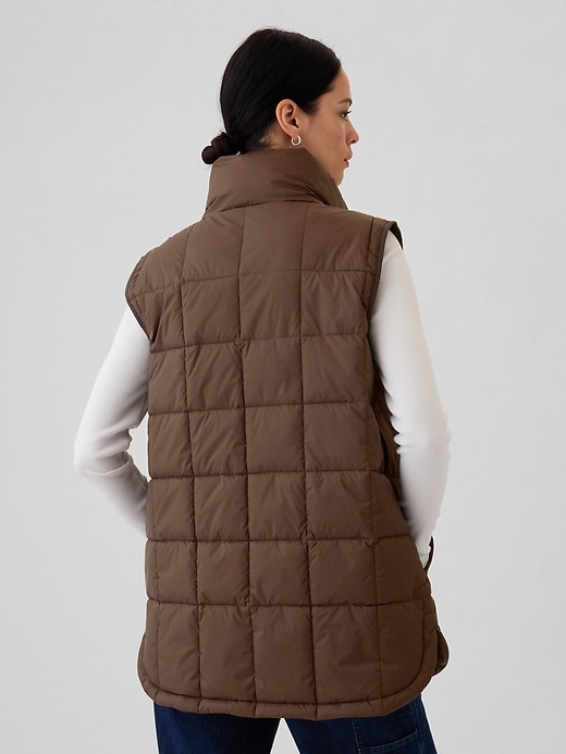 Image number 2 showing, Recycled Lightweight Quilted Puff Vest