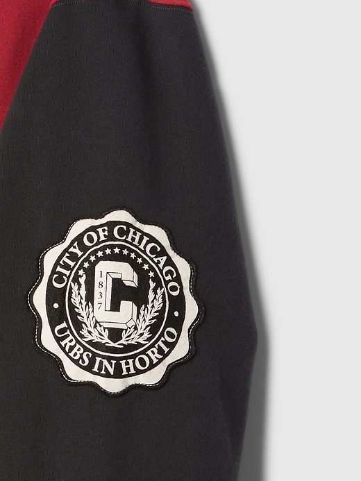 Image number 4 showing, Chicago Logo Colorblock Hoodie