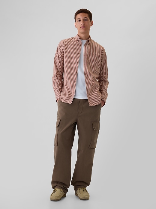 Image number 3 showing, All-Day Poplin Shirt in Standard Fit