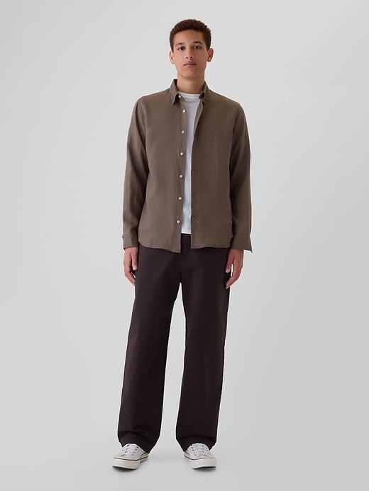 Image number 3 showing, Linen Shirt