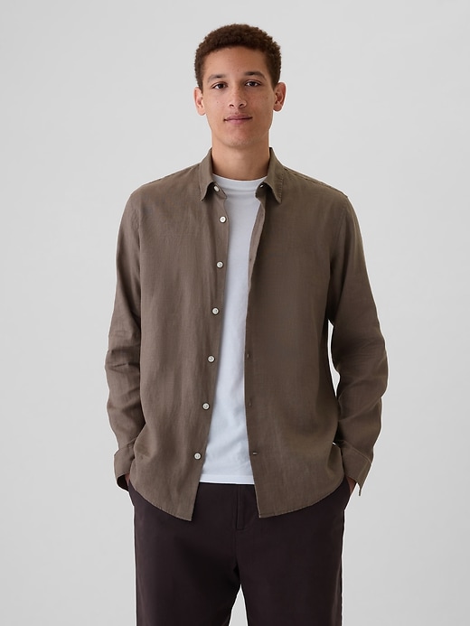 Image number 1 showing, Linen Shirt