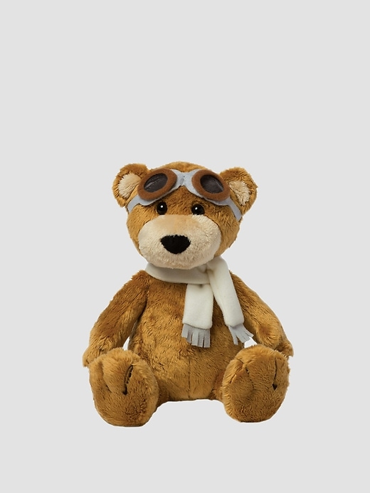 Image number 1 showing, Aviator 8-Inch Bear Plush Toy