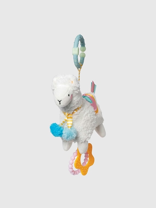 Image number 3 showing, Llama Travel and Teething Toy