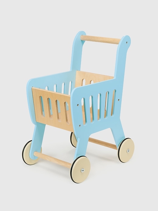 Image number 1 showing, Toddler Shopping Cart Toy