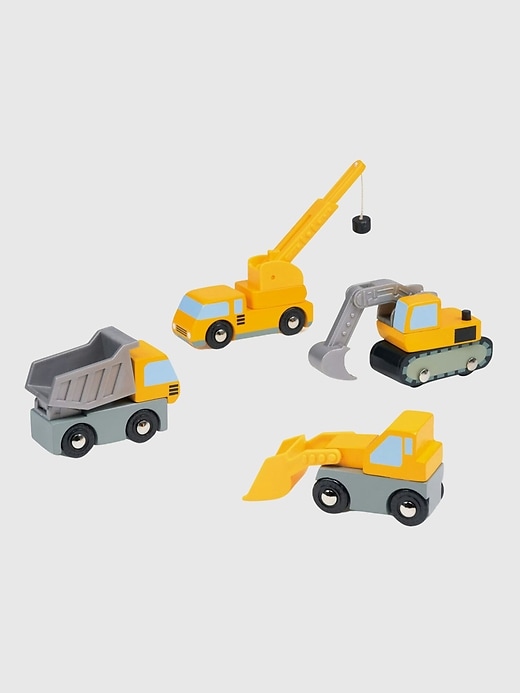 Image number 3 showing, Construction Vehicles Toddler Toy Bundle