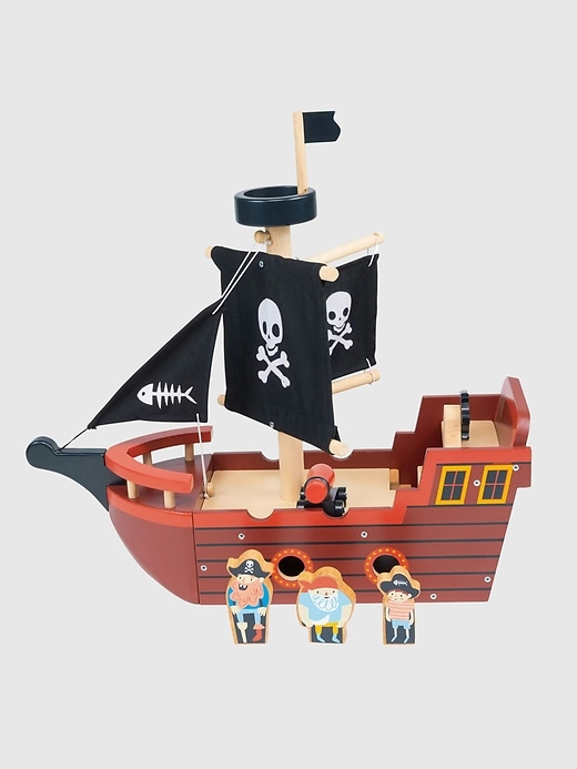 Image number 4 showing, Fishbones Pirate Ship Toddler Toy