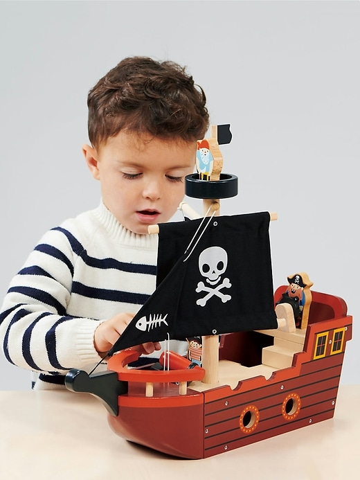 Image number 5 showing, Fishbones Pirate Ship Toddler Toy