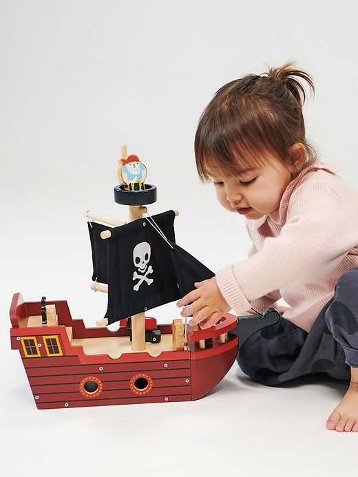 Image number 3 showing, Fishbones Pirate Ship Toddler Toy