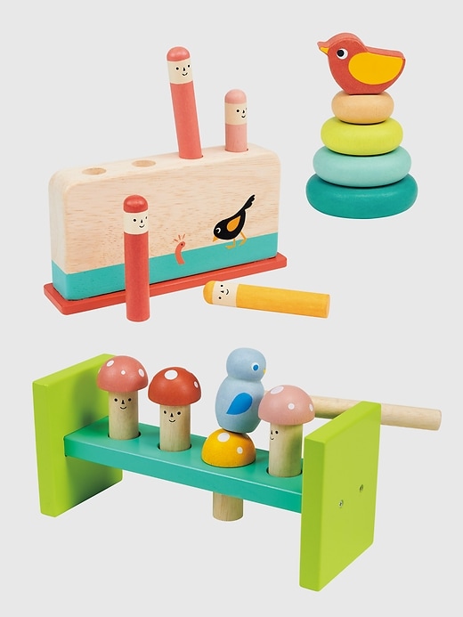 Image number 1 showing, Woodland and Bird Interactive Toddler Toy Bundle