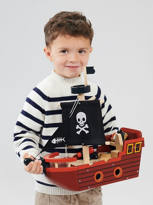 Image number 2 showing, Fishbones Pirate Ship Toddler Toy