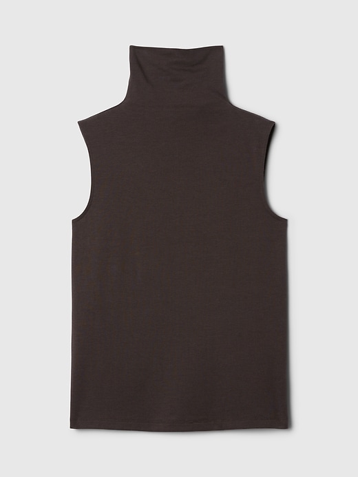 Image number 5 showing, Featherweight Turtleneck Tank Top