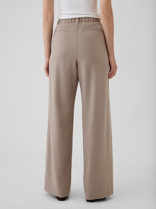 Image number 4 showing, 365 High Rise Brushed Twill Pleated Trousers