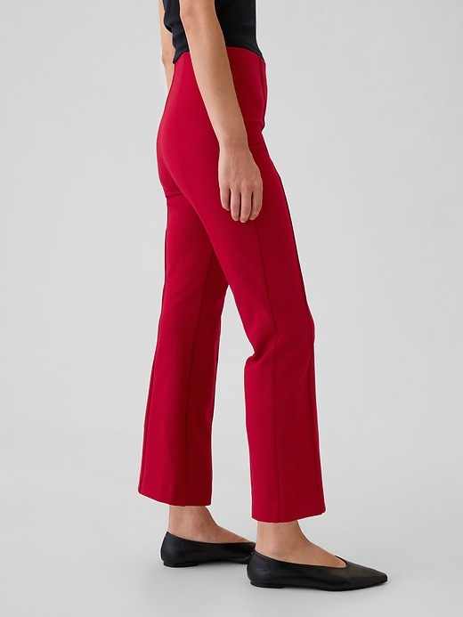 Image number 3 showing, High Rise Ponte Crop Kick Pants