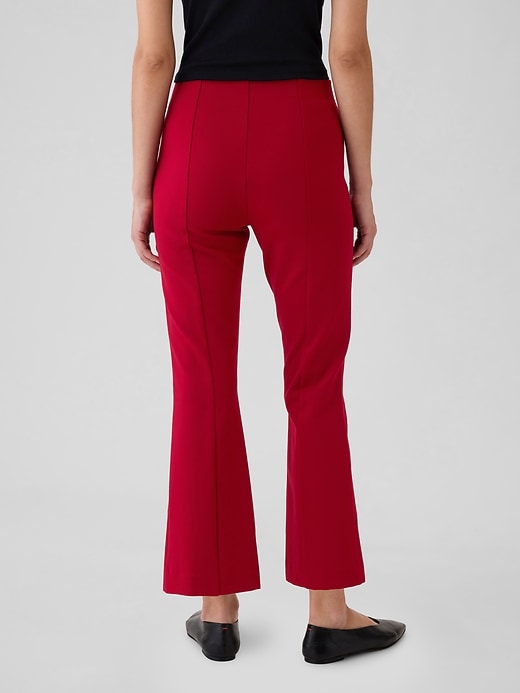 Image number 4 showing, High Rise Ponte Crop Kick Pants