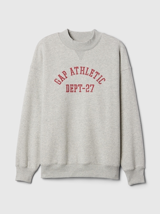 Image number 5 showing, Gap Logo Mockneck Sweatshirt