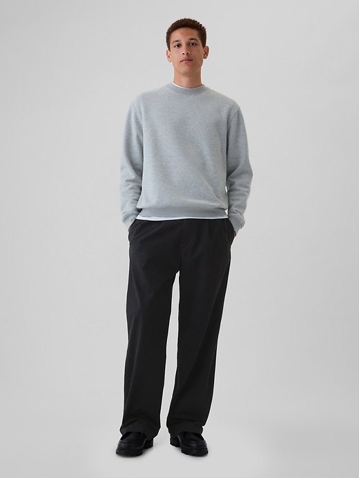 Image number 1 showing, Modern Pleated Khakis in Baggy Fit