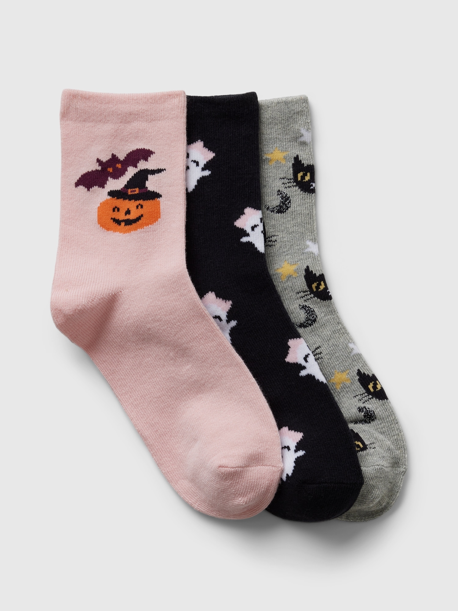 Kids Halloween Crew ocks (3-Pack)