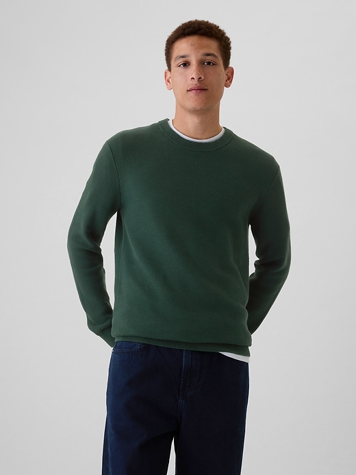 Image number 1 showing, Textured Sweater