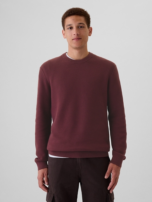 Image number 1 showing, Textured Sweater