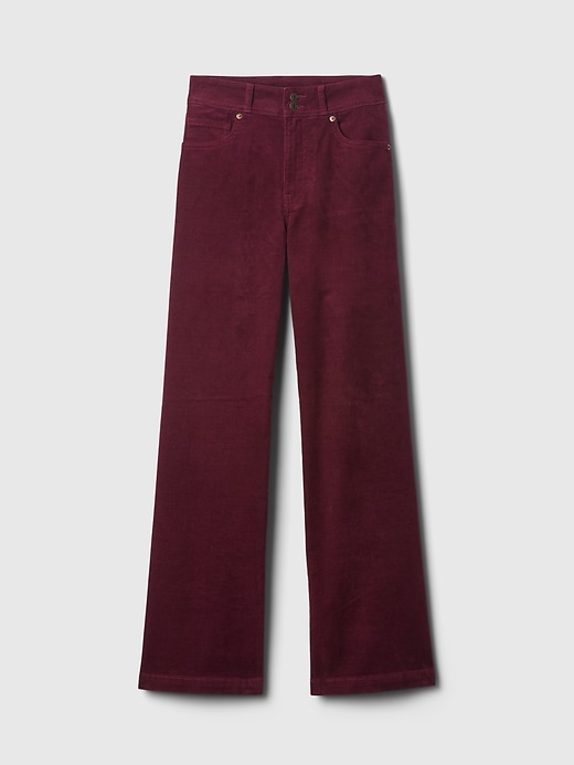 Image number 7 showing, High Rise Corduroy Stride Wide-Leg Pants