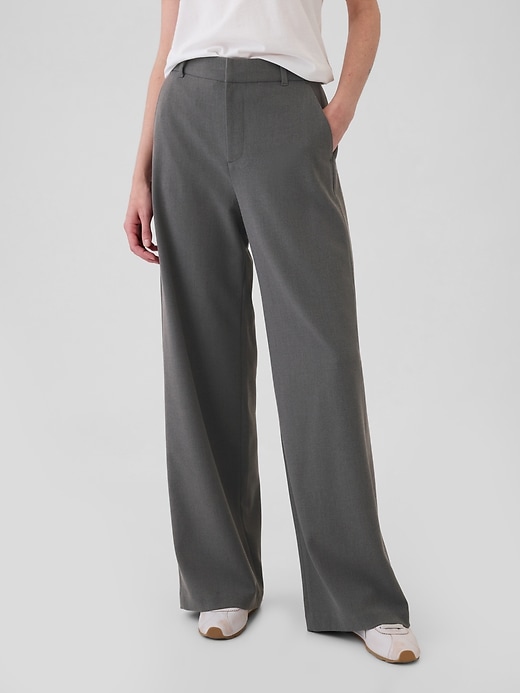 Image number 2 showing, 365 High Rise Brushed Twill Trousers