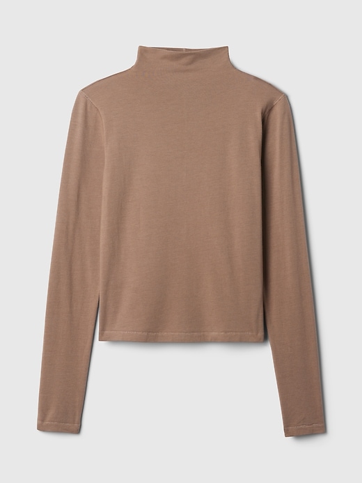 Image number 5 showing, Featherweight Turtleneck Top