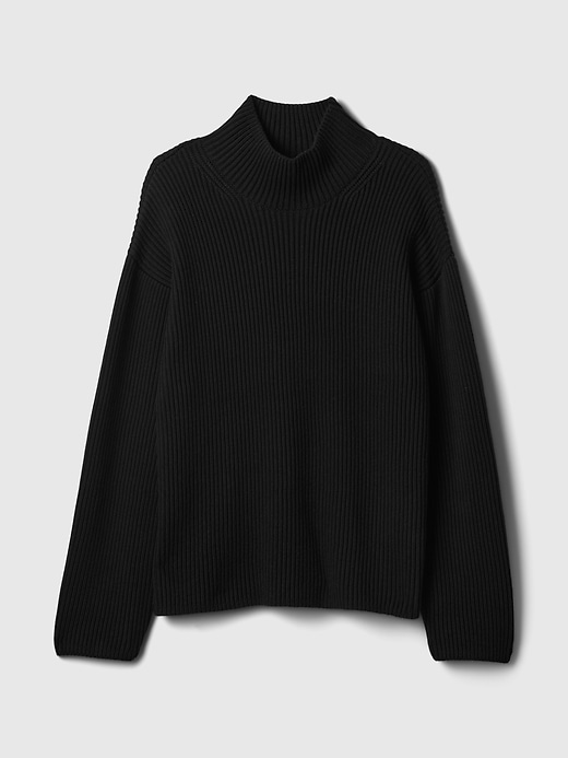 Image number 5 showing, 24/7 Split-Hem Mockneck Sweater