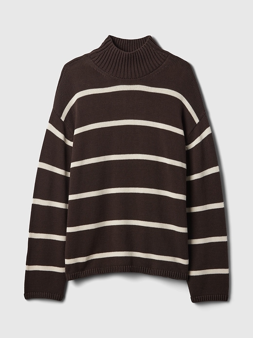 Image number 5 showing, 24/7 Split-Hem Mockneck Sweater