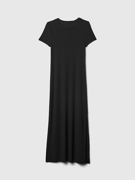 Image number 7 showing, Modern Rib Maxi T-Shirt Dress