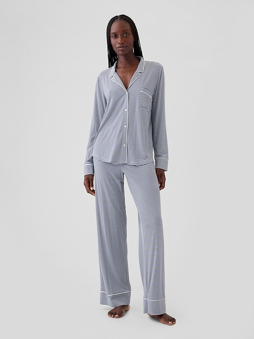 Image number 3 showing, Modal Pajama Shirt