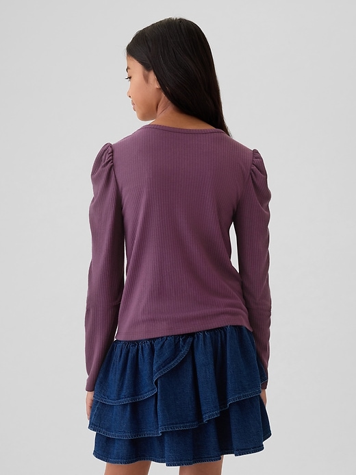 Image number 2 showing, Kids Softspun Ribbed Top