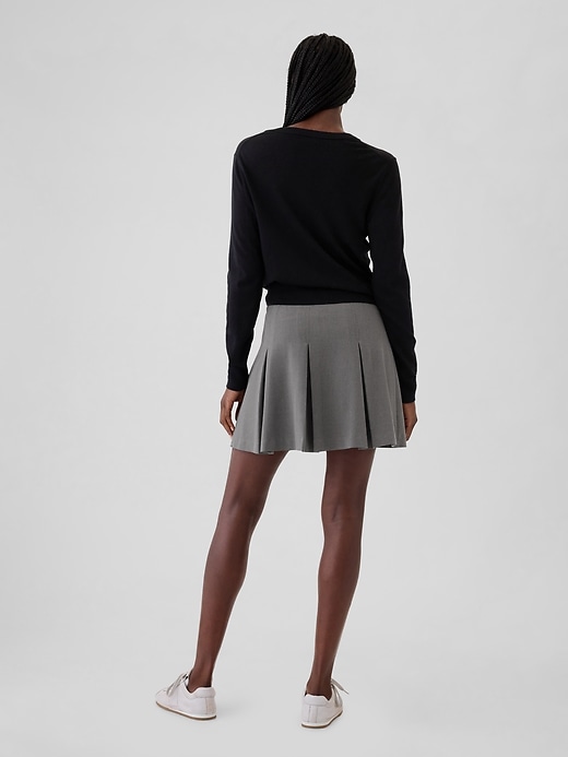 Image number 2 showing, Pleated Mini Skirt