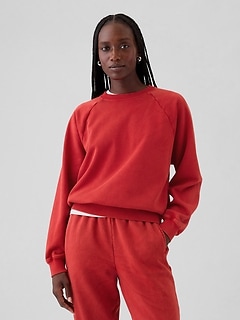 Women s Red Sweatshirts Sweatpants Gap