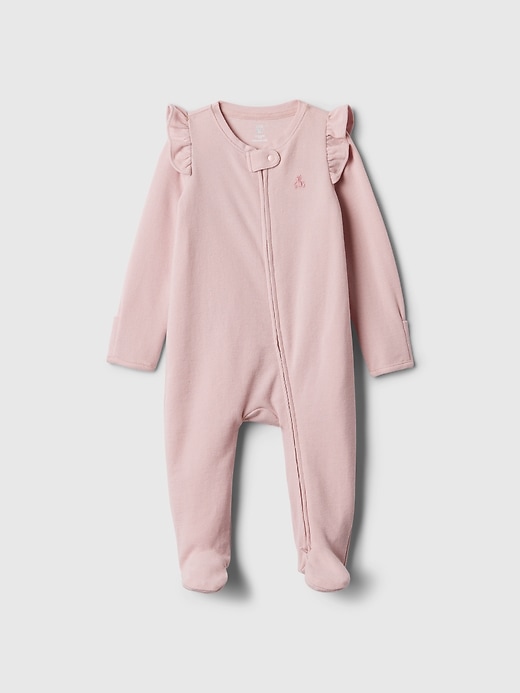 Image number 3 showing, Baby First Favorites Waffle One-Piece