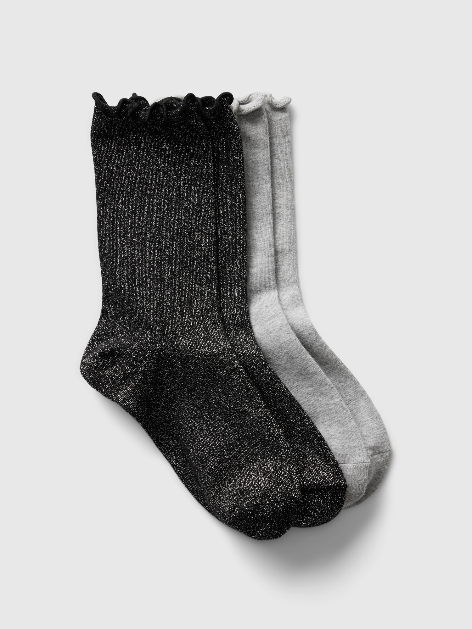 Ruffle Crew Socks (2-Pack)